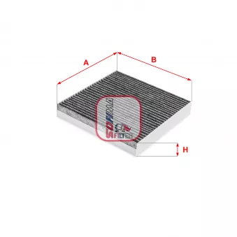Filtre, air de l'habitacle SOFIMA S 4290 CA