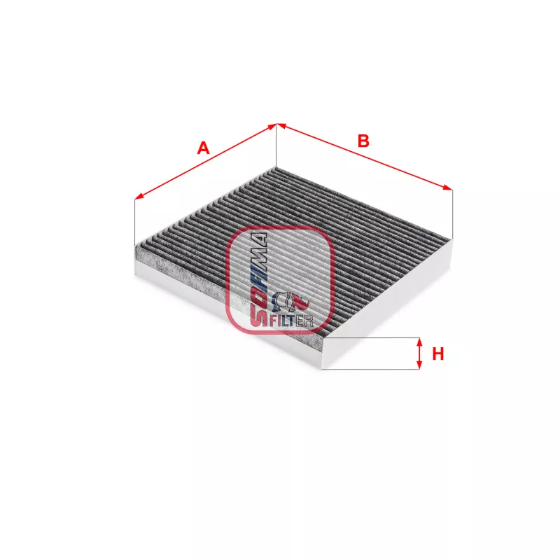 Filtre, air de l'habitacle SOFIMA S 4290 CA