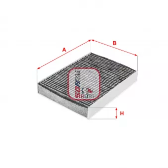 Filtre, air de l'habitacle SOFIMA S 4291 CA
