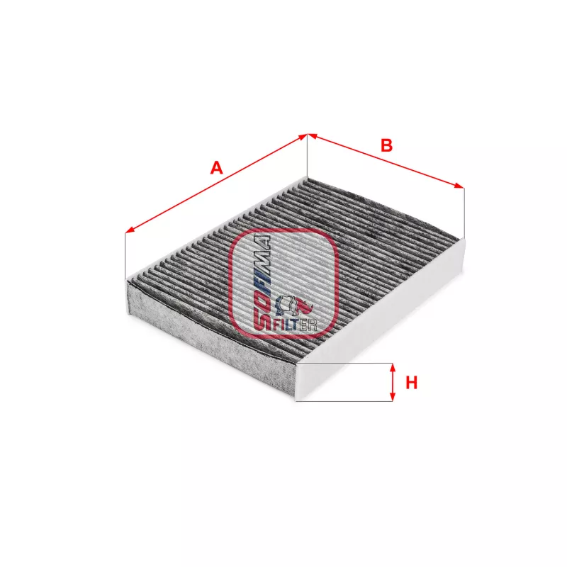 Filtre, air de l'habitacle SOFIMA S 4291 CA