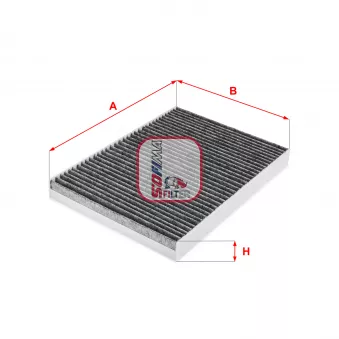 Filtre, air de l'habitacle SOFIMA S 4292 CA