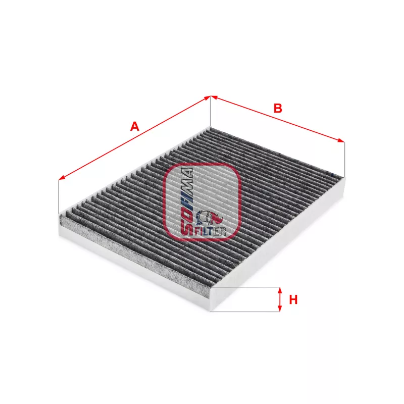 Filtre, air de l'habitacle SOFIMA S 4292 CA