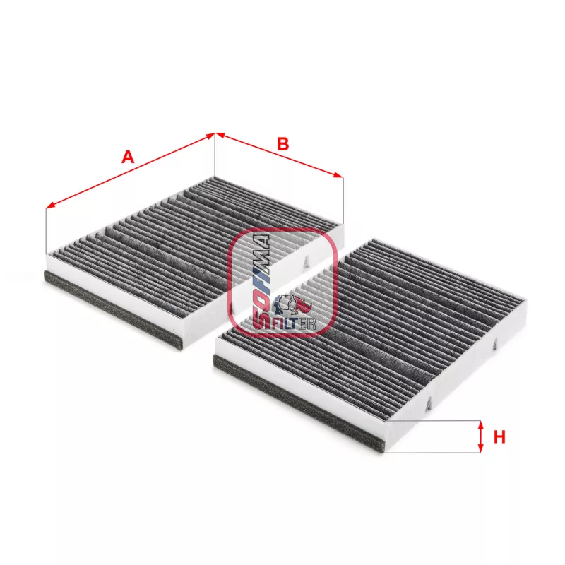 Filtre, air de l'habitacle SOFIMA S 4294 CA