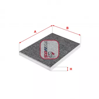 Filtre, air de l'habitacle SOFIMA S 4295 CA