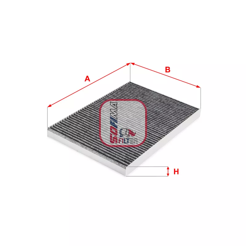Filtre, air de l'habitacle SOFIMA S 4295 CA