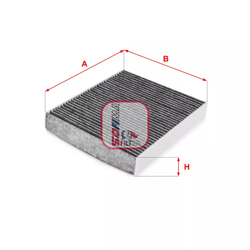 Filtre, air de l'habitacle SOFIMA S 4296 CA