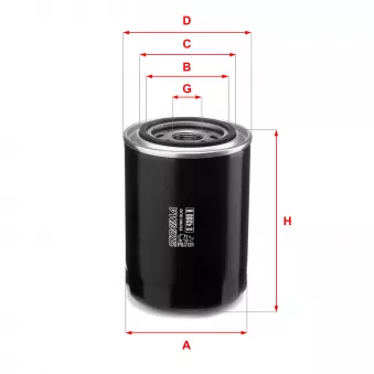Filtre à huile SOFIMA S 4300 R