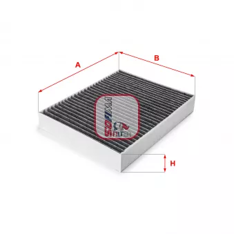 Filtre, air de l'habitacle SOFIMA S 4312 CA