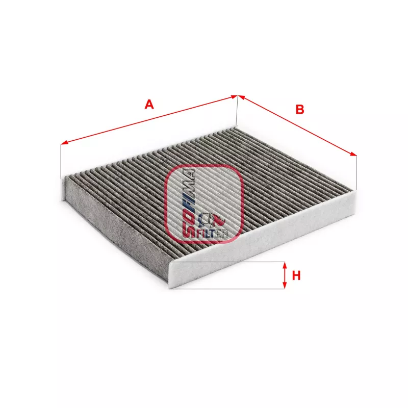 Filtre, air de l'habitacle SOFIMA S 4314 CA