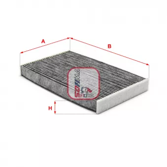 Filtre, air de l'habitacle SOFIMA S 4319 CA