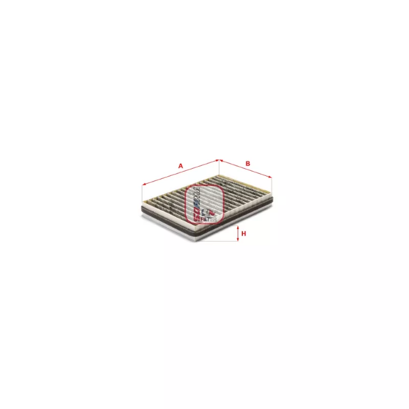 Filtre, air de l'habitacle SOFIMA S 4322 CA