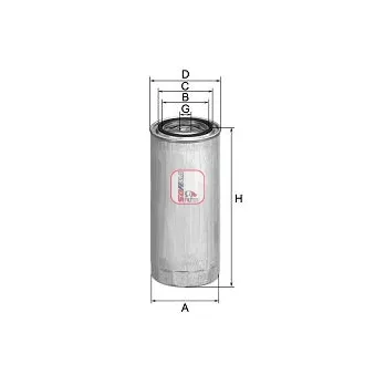 Filtre à carburant SOFIMA S 4324 NR