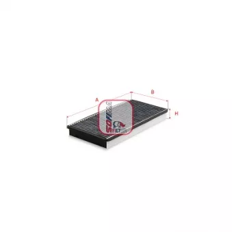 Filtre, air de l'habitacle SOFIMA S 4389 CA
