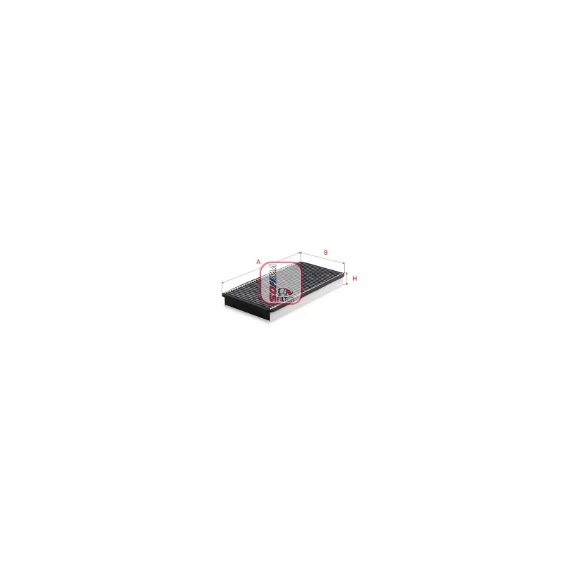 Filtre, air de l'habitacle SOFIMA S 4389 CA