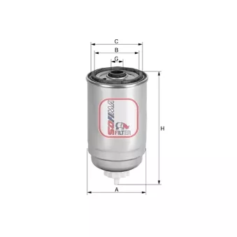 Filtre à carburant SOFIMA S 4397 NR