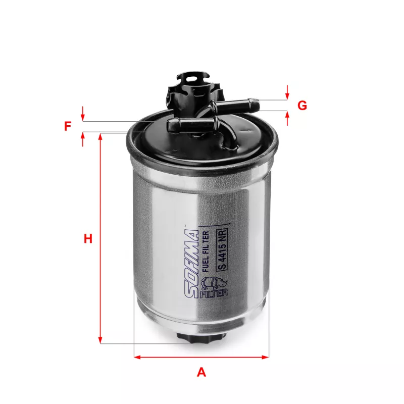 Filtre à carburant SOFIMA S 4415 NR