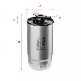 Filtre à carburant SOFIMA S 4427 NR