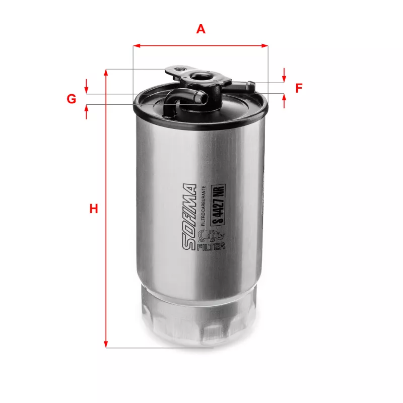 Filtre à carburant SOFIMA S 4427 NR