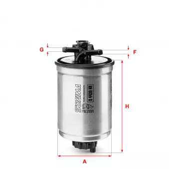 Filtre à carburant SOFIMA S 4430 NR
