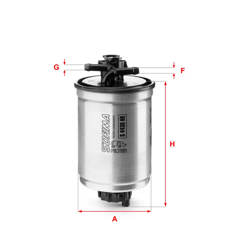 Filtre à carburant SOFIMA S 4430 NR