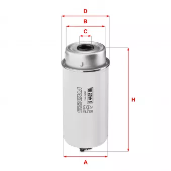 Filtre à carburant SOFIMA S 4432 NR