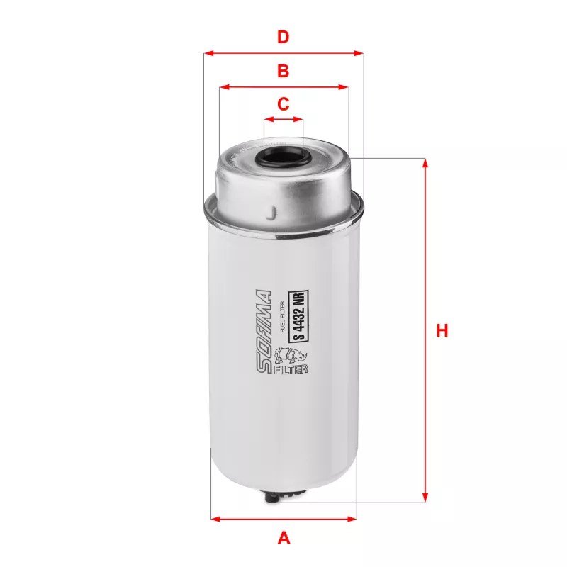 Filtre à carburant SOFIMA S 4432 NR