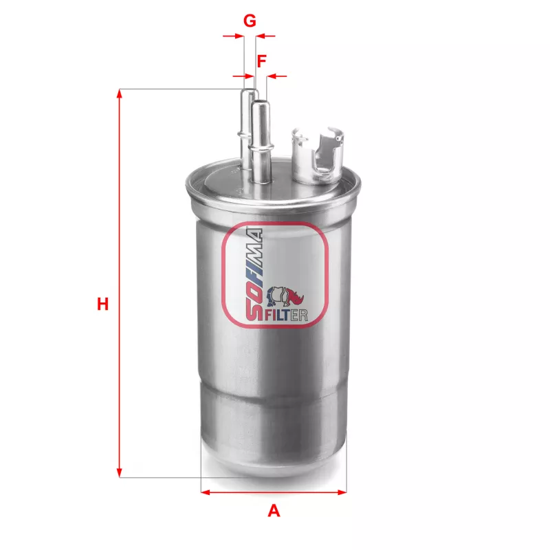 Filtre à carburant SOFIMA S 4433 NR