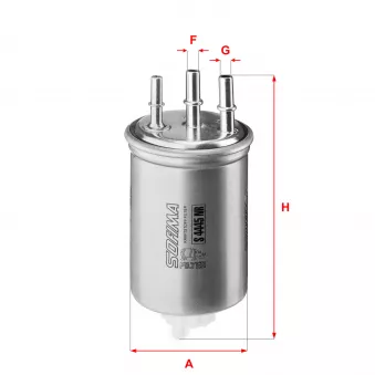 Filtre à carburant SOFIMA S 4445 NR