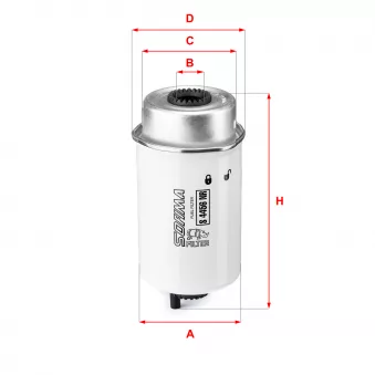 Filtre à carburant SOFIMA S 4456 NR
