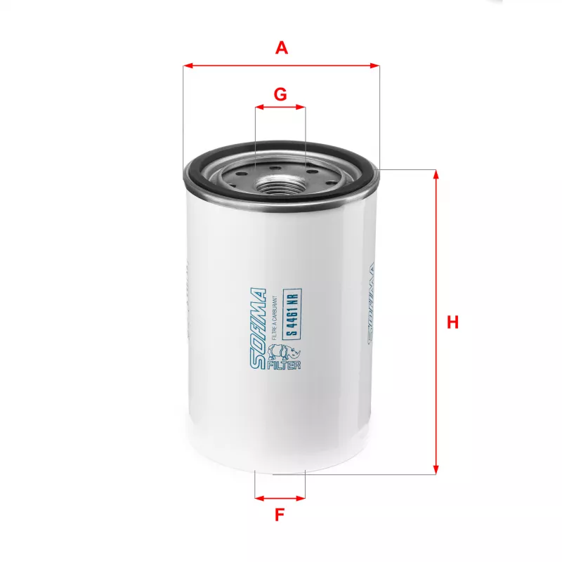 Filtre à carburant SOFIMA S 4461 NR