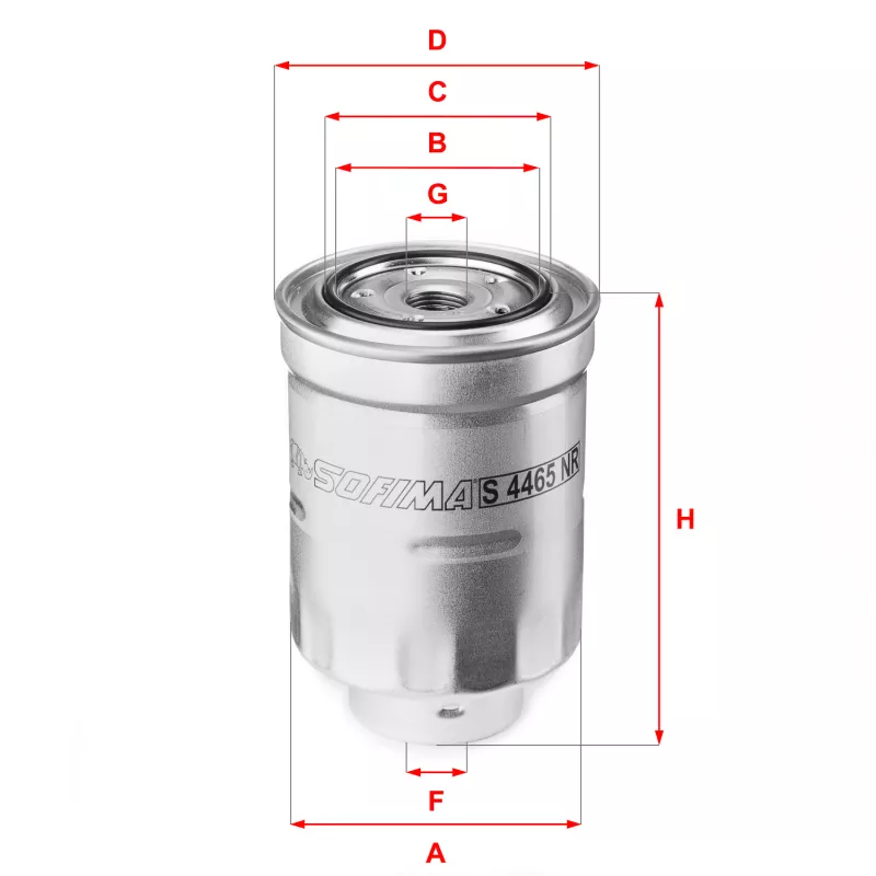 Filtre à carburant SOFIMA S 4465 NR