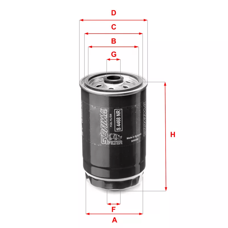 Filtre à carburant SOFIMA S 4468 NR