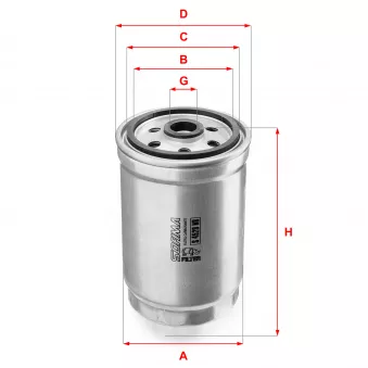 Filtre à carburant SOFIMA S 4529 NR