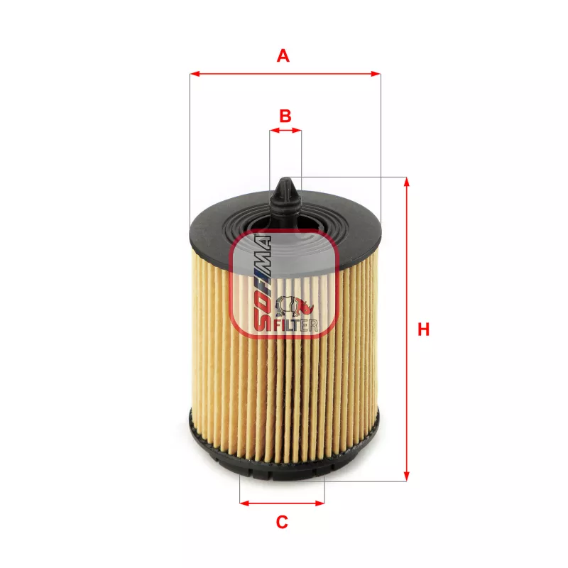 Filtre à huile SOFIMA S 5024 PE