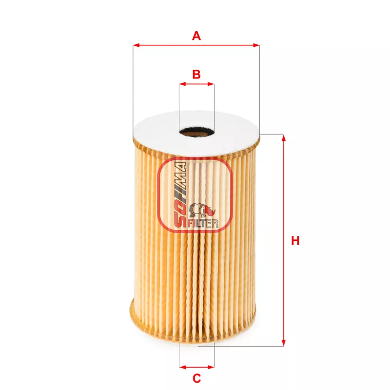 Filtre à huile SOFIMA S 5029 PE