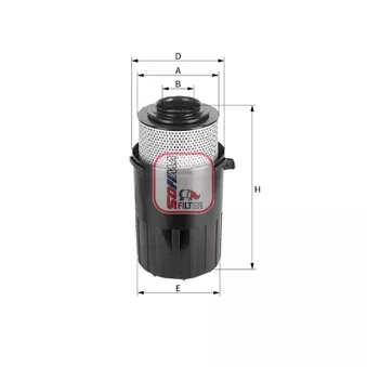 Filtre à air SOFIMA S 5050 A
