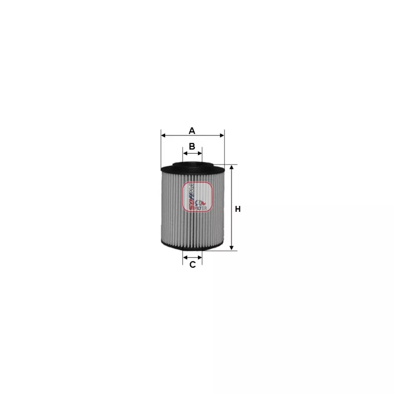 Filtre à huile SOFIMA S 5054 PE