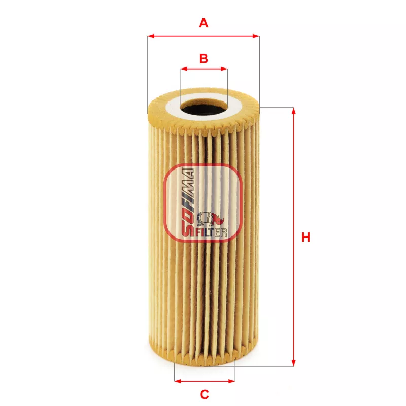 Filtre à huile SOFIMA S 5067 PE