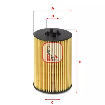 Filtre à huile SOFIMA S 5144 PE