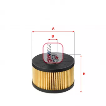 Filtre à huile SOFIMA S 5145 PE