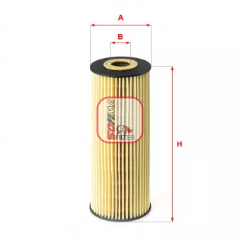 Filtre à huile SOFIMA S 5162 PE
