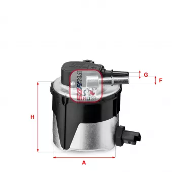 Filtre à carburant SOFIMA S 5170 GC