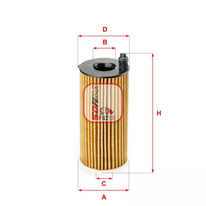 Filtre à huile SOFIMA S 5188 PE