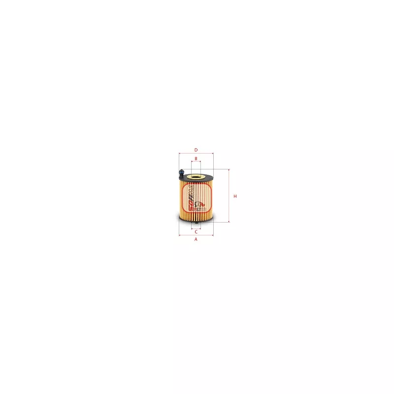 Filtre à huile SOFIMA S 5253 PE