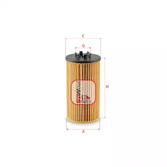 Filtre à huile SOFIMA S 5257 PE