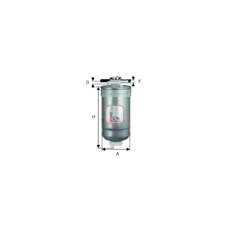 Filtre à carburant SOFIMA S 5427 GC
