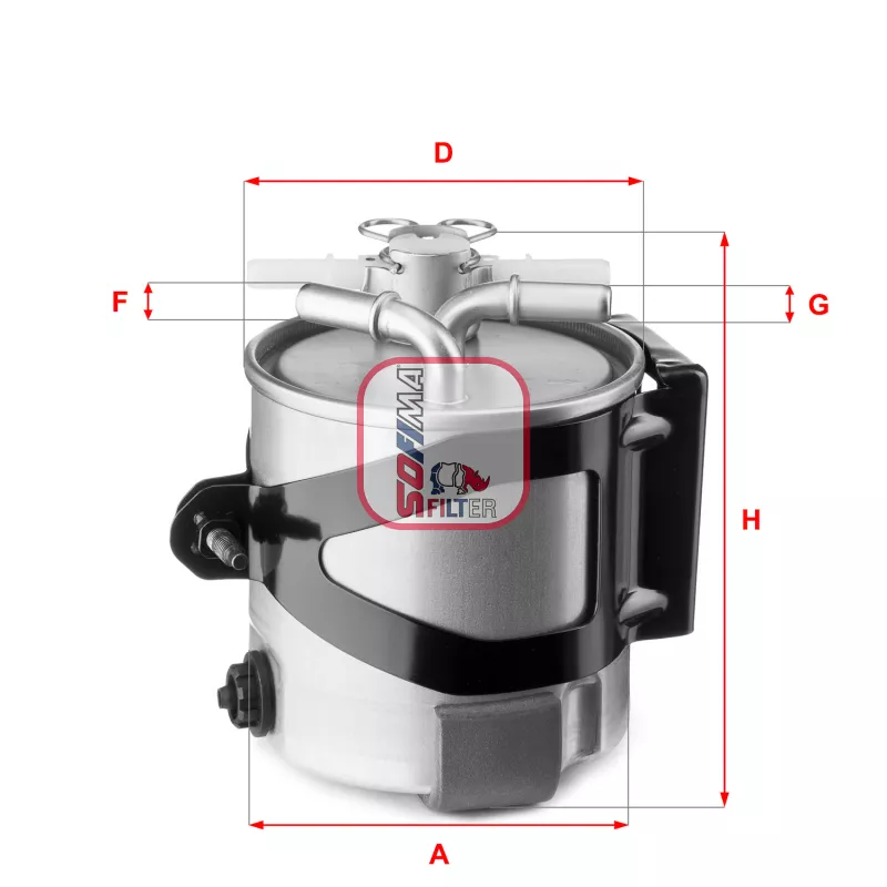 Filtre à carburant SOFIMA S 5430 GC