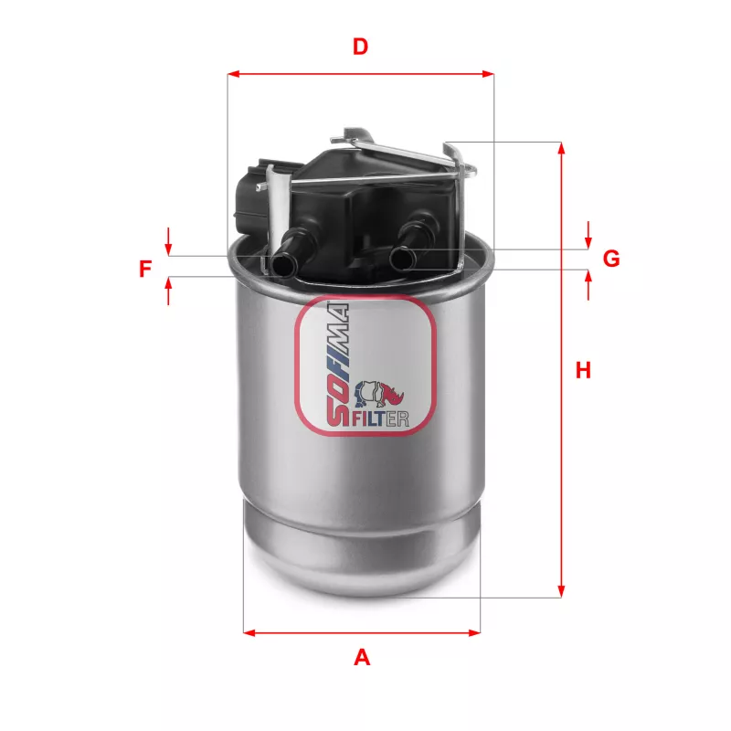 Filtre à carburant SOFIMA S 5517 GC