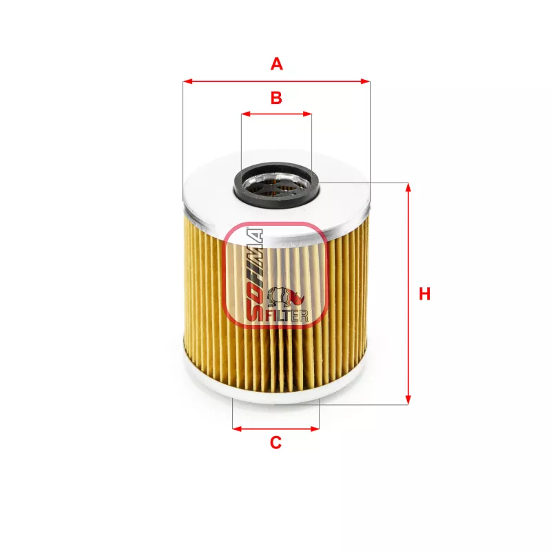 Filtre à huile SOFIMA S 5541 PO