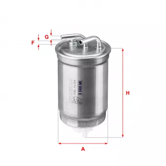 Filtre à carburant SOFIMA S 5600 NR